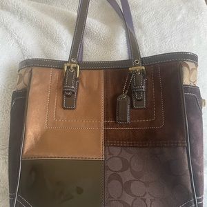 COPY - Authentic Coach Patchwork bag
